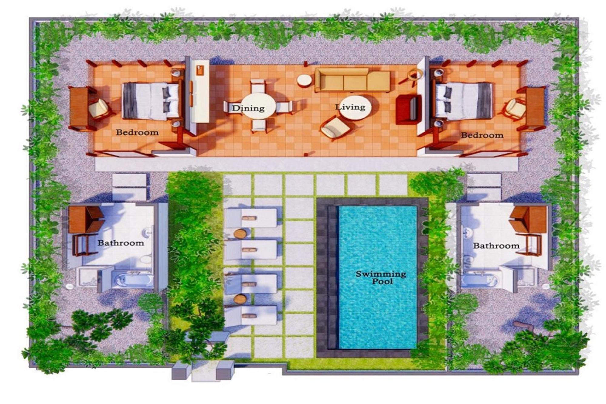 Two-Bedroom Villa Private Pool